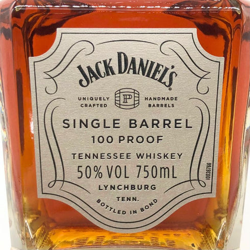 ジャック ダニエル シングルバレル 100 プルーフ 750ml 50% JACK DANIELS PROOF SINGE BARREL バーボン【S2】