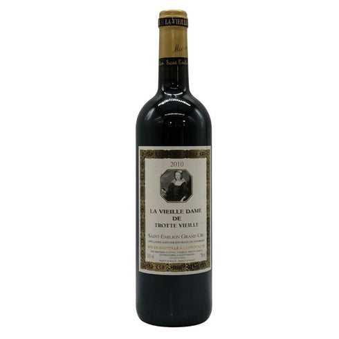 ダム ド トロット ヴィエイユ サンテミリオン グランクリュ 2010 750ml 14% La Vieille Dame de Trotte Vieille Saint Emilion Grand Cru ボルドーワイン【K1】