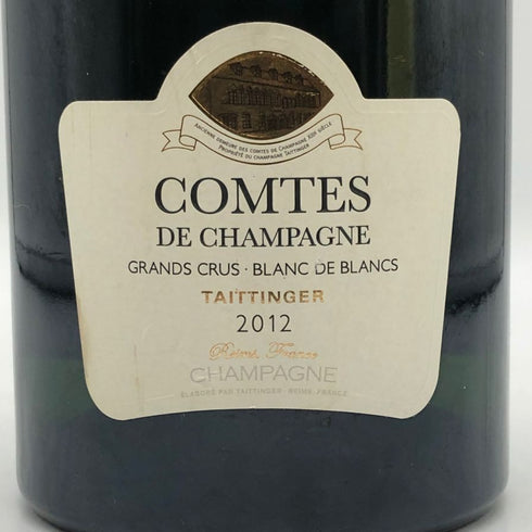 テタンジェ コント ド シャンパーニュ 2012 750ml 12.5% TAITTINGER COMTES DE CHAMPAGNE シャンパン【Q1】