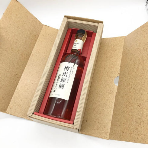 東京都限定◆サントリー ピュアモルト 山崎蒸溜所 謹製 樽出原酒 酒精五十八度 500ml 58% SUNTORY 【O1】