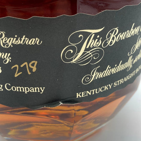 ブラントン シングルバレル ブラックラベル 2023 750ml 40% Blanton's SINGLE BARREL BLACK LABEL バーボン【M】