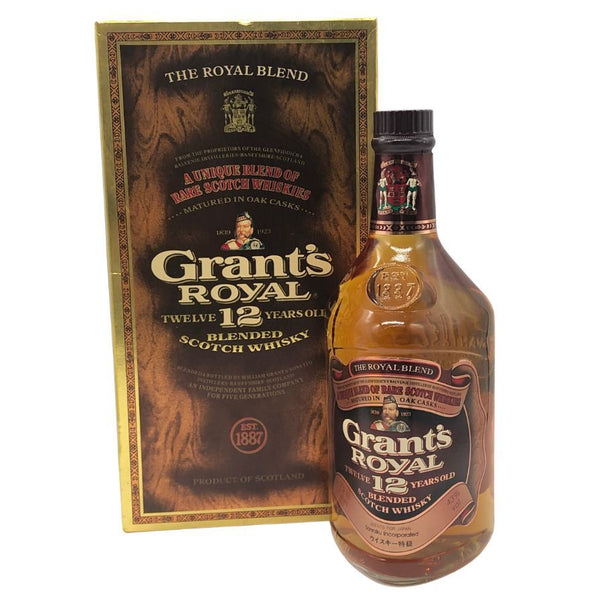 グランツロイヤル 12年 スコッチ 特級 ウイスキー 750ml 43% Grant`s royal スコッチウイスキー【Z1】