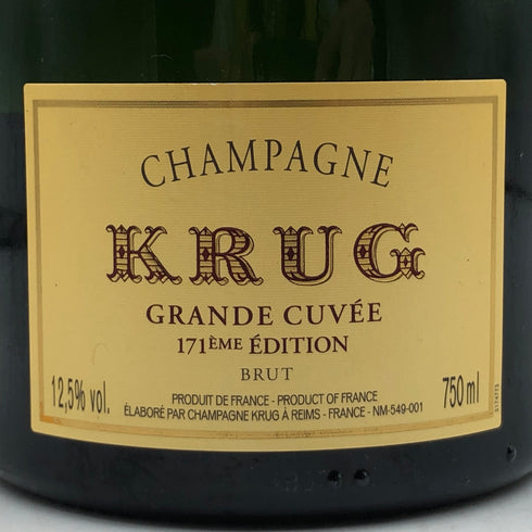 クリュッグ ブリュット 白 750ml 12.5% KRUG BRUT シャンパン【C1】