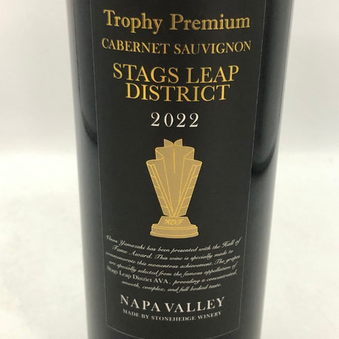 トロフィーワイン プレミアム スタッグス リープ ディストリクト カベルネソーヴィニヨン ナパ ヴァレー 2022 750ml 14.5% Trophy Premium Stags Leap District Cabernet Sauvignon Napa Valley カリフォルニアワイン【K4】