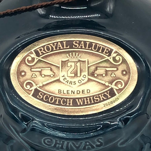 シーバス ブラザーズ ロイヤルサルート 21年 青陶器 700ml 40% CHIVAS BROTHERS ROYAL SALUTE スコッチウイスキー1301g【Q1】