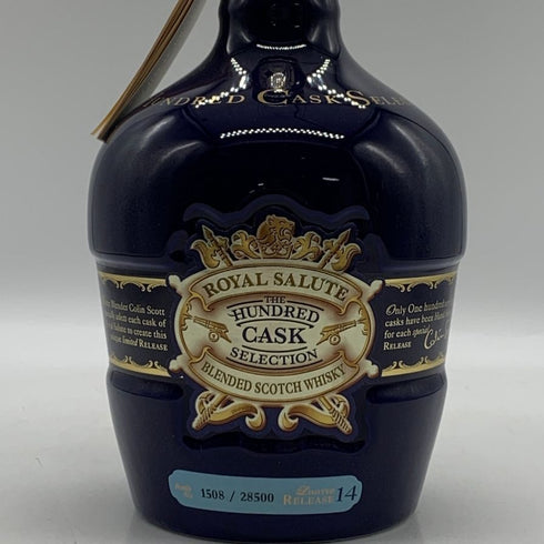シーバス ブラザーズ ロイヤル サルート ハンドレッド カスク セレクション 陶器 700ml 40% CHIVAS BROTHERS ROYAL SALUTE スコッチウイスキー1466g【O2】