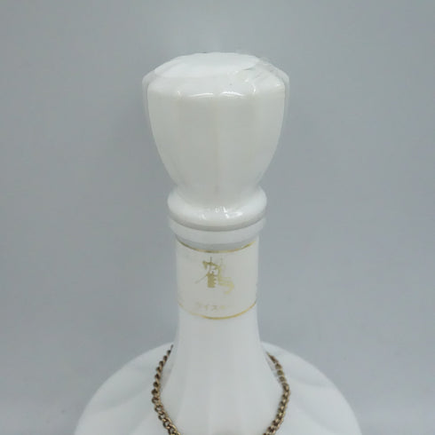 東京都限定◆ニッカ 鶴 陶器ボトル 700ml NIKKA 1439g【M1】