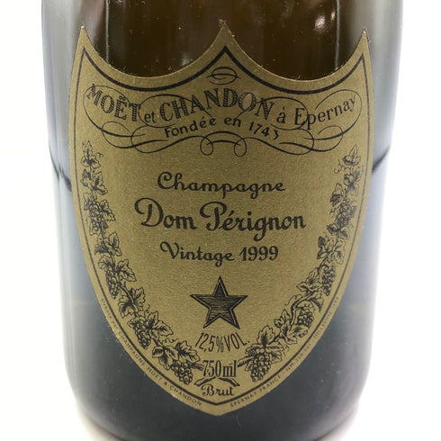 ドンペリニヨン ブリュット 白 ヴィンテージ 1999 750ml 12.5% Dom Perignon Brut シャンパン【R】