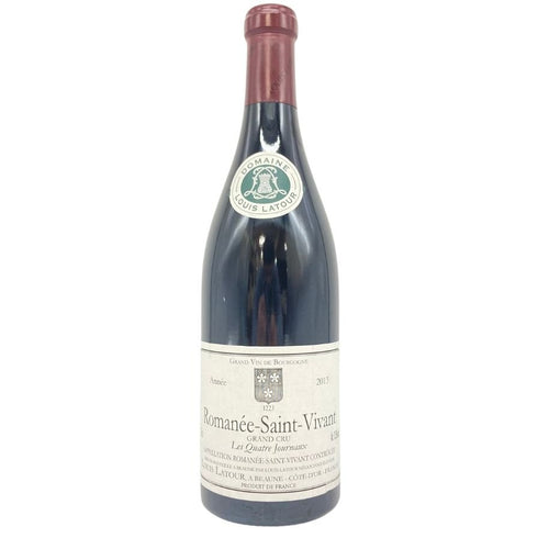 ルイ ラトゥール ロマネ サン ヴィヴァン グランクリュ レ キャトル ジュルノー 2013 750ml 13.5% Louis Latour Romanee Saint Vivant Grand Cru Les Quatre Journaux 【W】