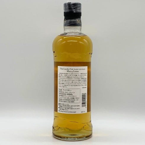 東京都限定◆マルス ザ ラッキーキャット ダブル インディビジュアルズ メイ&ルナ 700ml 43% The Lucky Cat May&Luna 【U0】