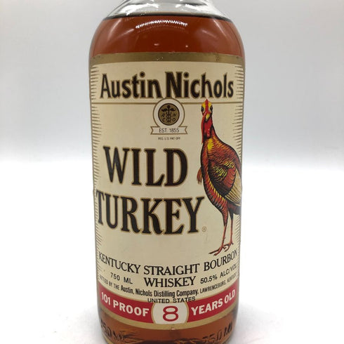 ワイルドターキー 8年 101proof 750ml 50.5% Wild Turkey バーボン【A2】