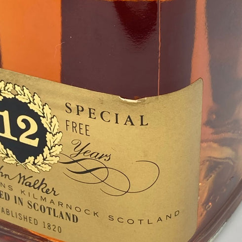 ジョニーウォーカー ブラックラベル 12年 エクストラ スペシャル 1000ml Johnnie Walker BLACK LABEL EXTRA SPECIAL スコッチウイスキー【B2】