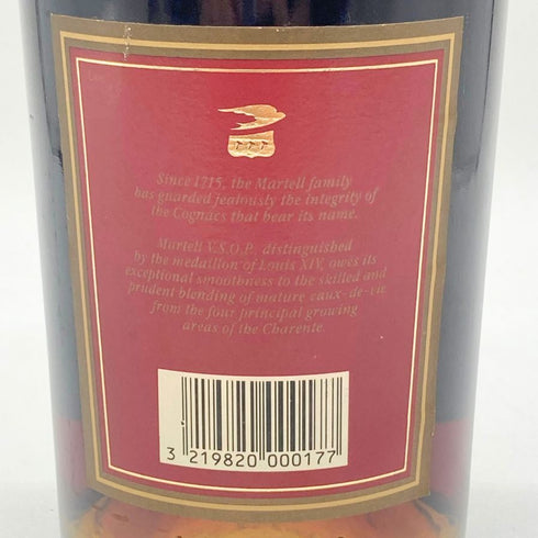 マーテル メダイヨン VSOP クリアボトル 1000ml 40% MARTELL MEDAILLON 【P4】