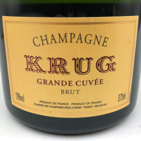 クリュッグ 白 375ml 12% KRUG シャンパン【B3】