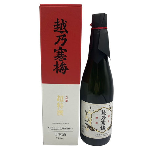 越乃寒梅 大吟醸 超特撰 720ml 16% 2024年10月 日本酒 - 大吟醸酒【L】