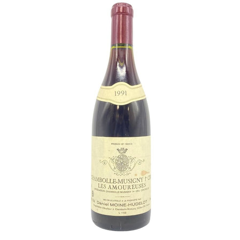 ダニエル モワンヌ ユドロ シャンボール ミュジニー レ ザムルーズ 1991 750ml 13.5% Daniel MOINE HUDELOT Chambolle Musigny 【G】