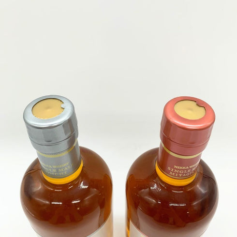 東京都限定◆ニッカ 余市 宮城峡 アロマティックイースト 700ml 47% 48% NIKKA 2本セット 【D4】