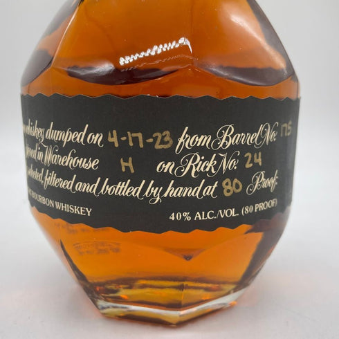 ブラントン シングルバレル ブラックラベル 2023 750ml 40% Blanton's SINGLE BARREL BLACK LABEL バーボン【J4】