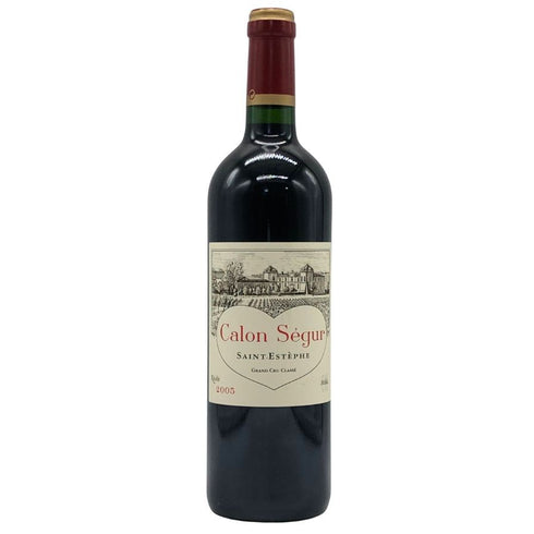 シャトー カロン セギュール 2005 750ml 12.5% Chateau Calon Segur ボルドーワイン【A3】