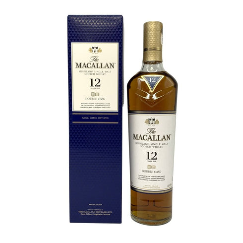 ザ マッカラン 12年 ダブルカスク 700ml 40% The MACALLAN 箱付 スコッチウイスキー【Q4】