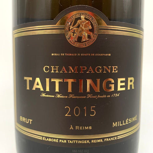 テタンジェ ブリュット ミレジメ 2015 750ml 12.5% TAITTINGER BRUT MILLESIME シャンパン【O2】