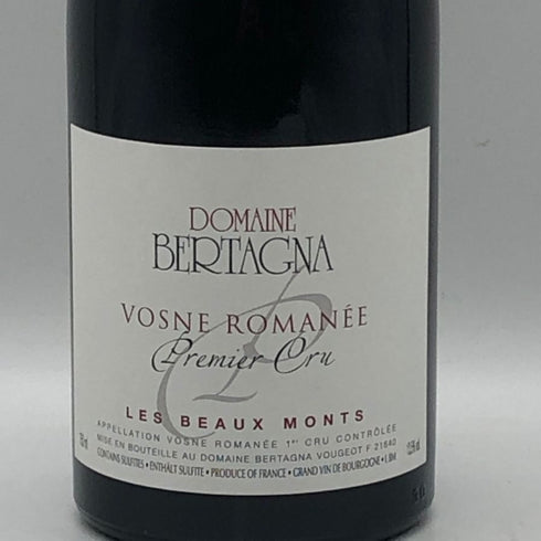 ドメーヌ ベルターニャ ヴォーヌロマネ プルミエクリュ レ ボーモン 2023 750ml 13.5% Domaine Bertagna Vosne Romanee Premier Cru Les Beaux Monts ブルゴーニュワイン【Q1】