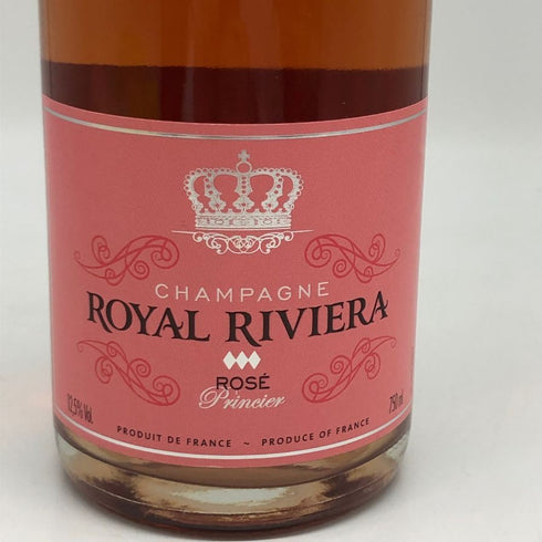 ロイヤル リビエラ ロゼ 750ml 12.5% ROYAL RIVIERA Rose Princier シャンパン【F4】