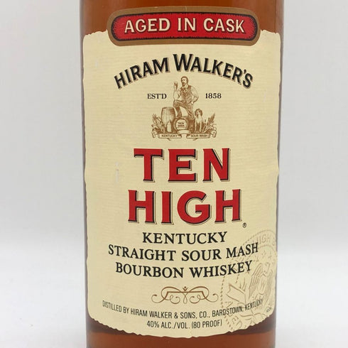 ハイラム ウォーカー テン ハイ 40% 750ml HIRAM WALKER'S TEN HIGH バーボン【N1】