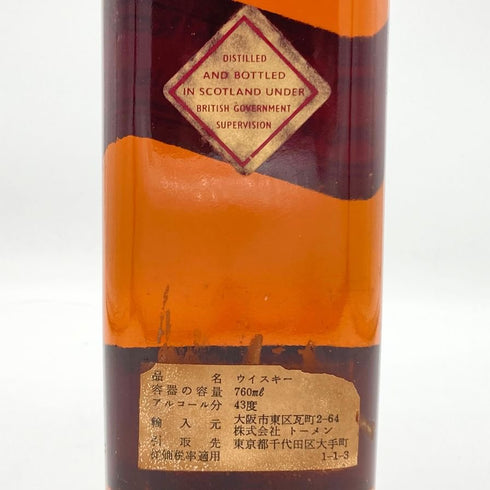 ジョニーウォーカー レッドラベル 特級 760ml 48.3% JOHNNIE WALKER スコッチウイスキー【H】