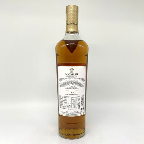 ザ マッカラン 12年 ダブルカスク 700ml 40% The MACALLAN 箱付 スコッチウイスキー【O】