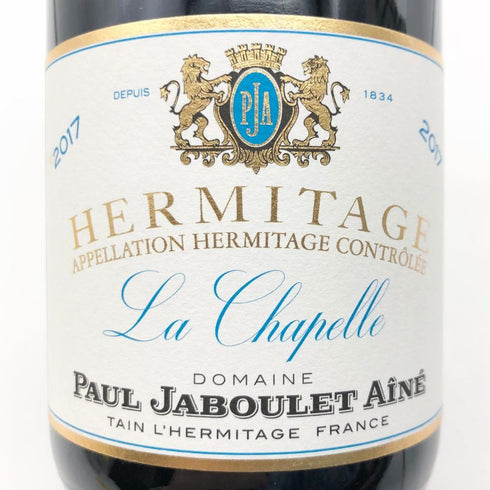 ポール ジャブレ エネ エルミタージュ ラ シャペル 2017 750ml 14.5% Paul Jaboulet Ainé Hermitage La Chapelle ブルゴーニュワイン【M0】