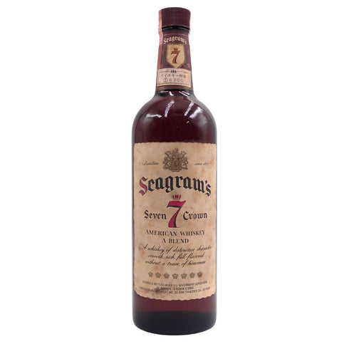 シーグラム セブンクラウン 特級表記 760ml 40% SEAGRAM'S 7 SEVEN CROWN アメリカウイスキー【X4】
