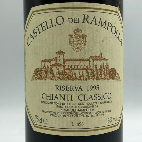 カステッロ デイ ランポッラ キャンティ クラシコ 1995 750ml 13% CASTELLO DEI RAMPOLLA イタリアワイン【R4】