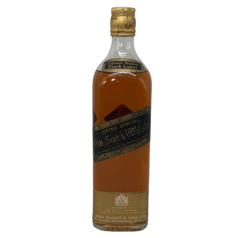 ジョニーウォーカー ブラックラベル エクストラ スペシャル 金キャップ 容量&度数不明 Johnnie Walker BLACK LABEL EXTRA SPECIAL スコッチウイスキー【J1】