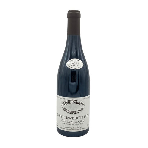 シルヴィ エスモナン ジュヴレ シャンベルタン プルミエクリュ クロサンジャック 2017 750ml 13% Sylvie Esmonin Gevrey Chambertin 1er Cru Clos st Jacques ブルゴーニュワイン【A2】