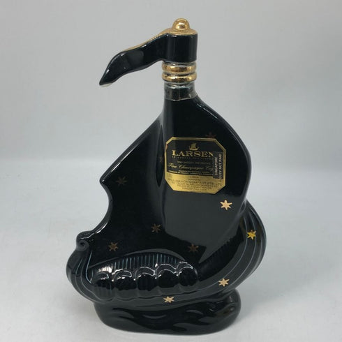 ラーセン バイキング シップ ナイトブルー 青陶器 40% 700ml Larsen コニャック1327g【E1】