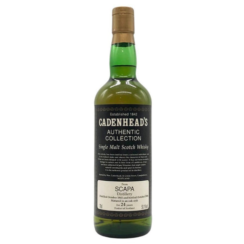 スキャパ 24年 ケイデンヘッド オーセンティック コレクション 700ml 51% SCAPA スコッチウイスキー【X4】