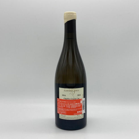 ドメーヌ ガルニエ シャンブリ グラン クリュ レ クロ 2014 750ml 14% DOMAINE GARNIER 白ワイン【J4】