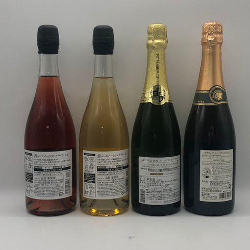 ジャパンシャンパン 【4本セット】 12% 750ml シャンパン【7-2】