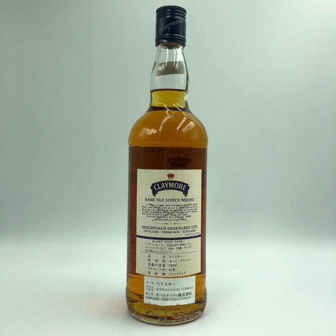 クレイモア レア オールド 750ml 43% CLAYMORE スコッチウイスキー【A4】