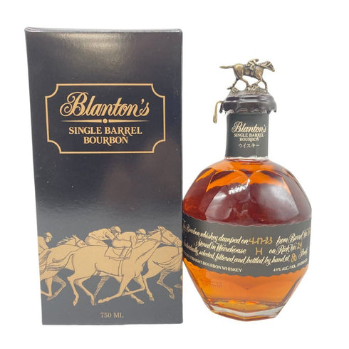 ブラントン シングルバレル ブラックラベル 2023 750ml 40% Blanton's SINGLE BARREL BLACK LABEL バーボン【J】