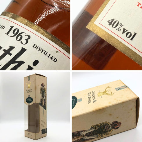【同梱不可】ゴードン&マクファイル ストラスアイラ 1963-1996 700ml 40% Strathisla GORDON&MACPHAIL スコッチウイスキー【E4】