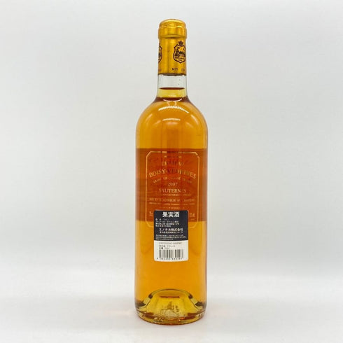 シャトー ドワジー ヴェドリーヌ ソーテルヌ 貴腐ワイン 2007 750ml 13% Chateau Doisy Vedrines 白ワイン【T4】