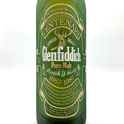 グレンフィディック センテナリー 創業100周年記念ボトル 1887-1987 750ml 43% GLENFIDDICH CENTENARY スコッチウイスキー【H】
