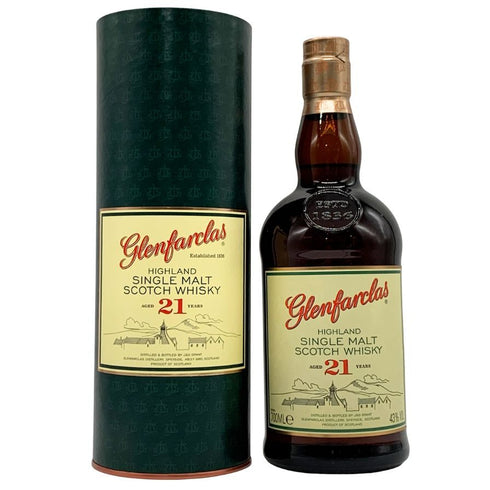 グレンファークラス 21年 ハイランドシングルモルトスコッチウイスキー 700ml 43% Glenfarclas スコッチウイスキー【C0】