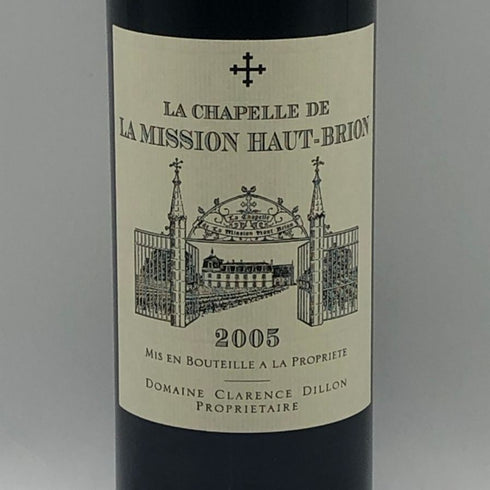 シャトー ラ ミッション オーブリオン 2005 750ml 13.5% CHATEAU LA MISSION HAUT BRION ボルドーワイン【AFA15】