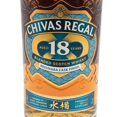 シーバスリーガル 18年 ミズナラ 700ml 43% CHIVAS REGAL MIZUNARA スコッチウイスキー【I3】