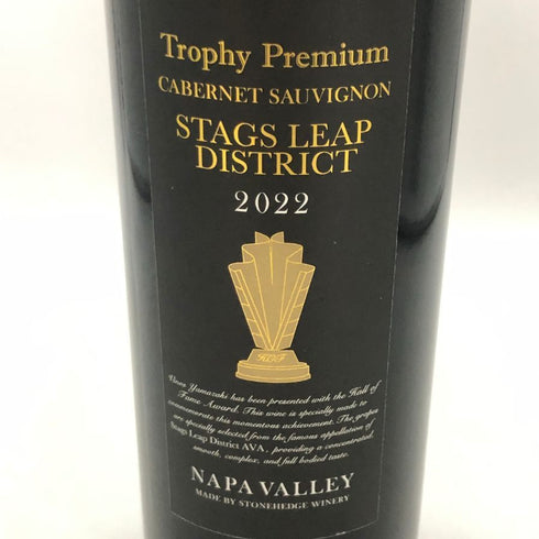 トロフィーワイン プレミアム スタッグス リープ ディストリクト カベルネソーヴィニヨン ナパ ヴァレー 2022 750ml 14.5% Trophy Premium Stags Leap District Cabernet Sauvignon Napa Valley カリフォルニアワイン【J4】