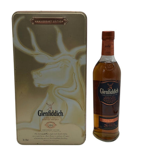 グレンフィディック 125周年記念 アニバーサリーエディション 40% 700ml Glenfiddich スコッチウイスキー【U1】