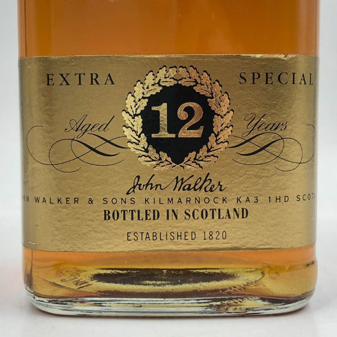 ジョニーウォーカー ブラックラベル 12年 エクストラ スペシャル 黒金キャップ 750ml 43% Johnnie Walker BLACK LABEL EXTRA SPECIAL スコッチウイスキー【Y1】